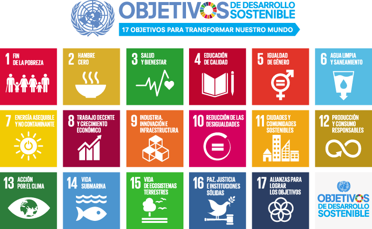 17 Objetivos de desarrollo sostenible del milenio